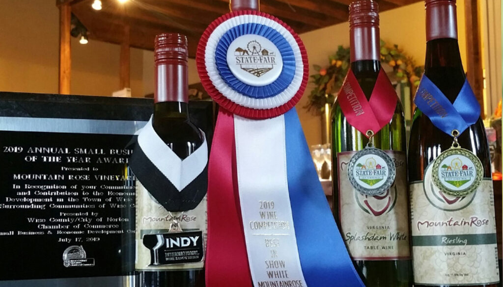 award winning virginia wines at mountainrose vineyard