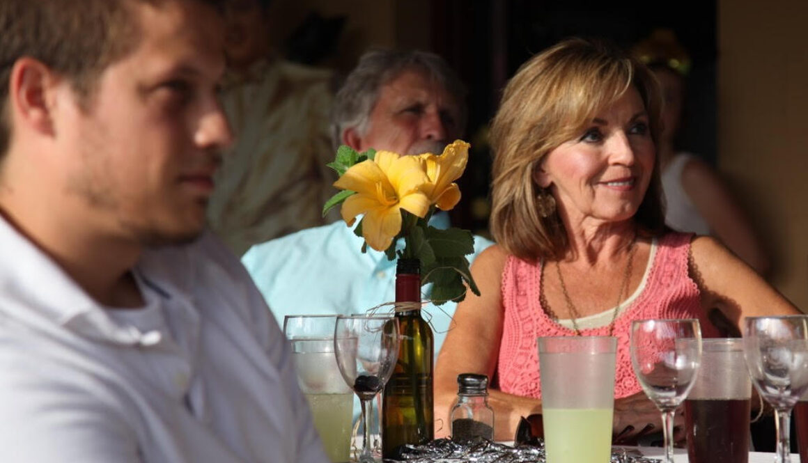 woman at event