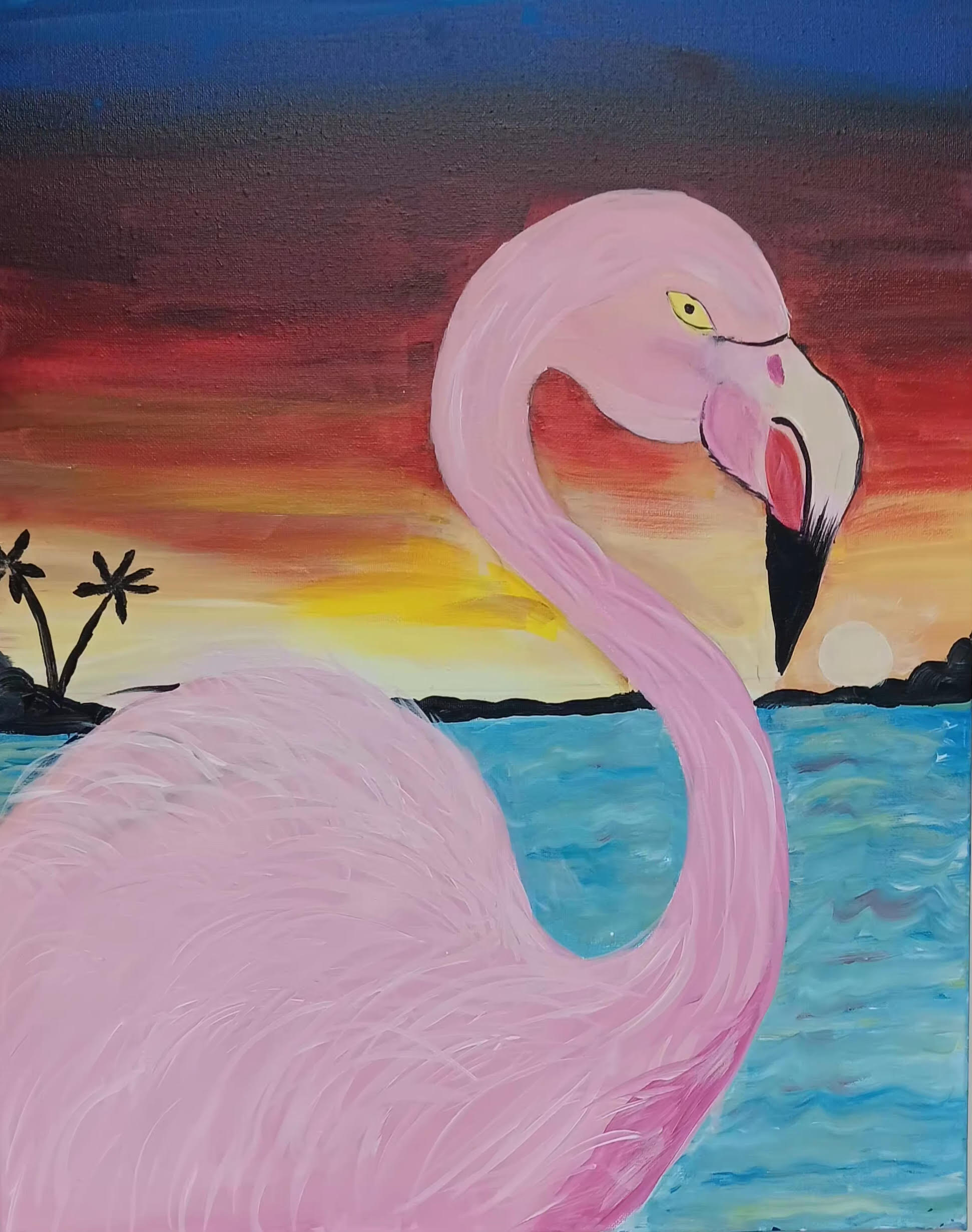pink flamingo